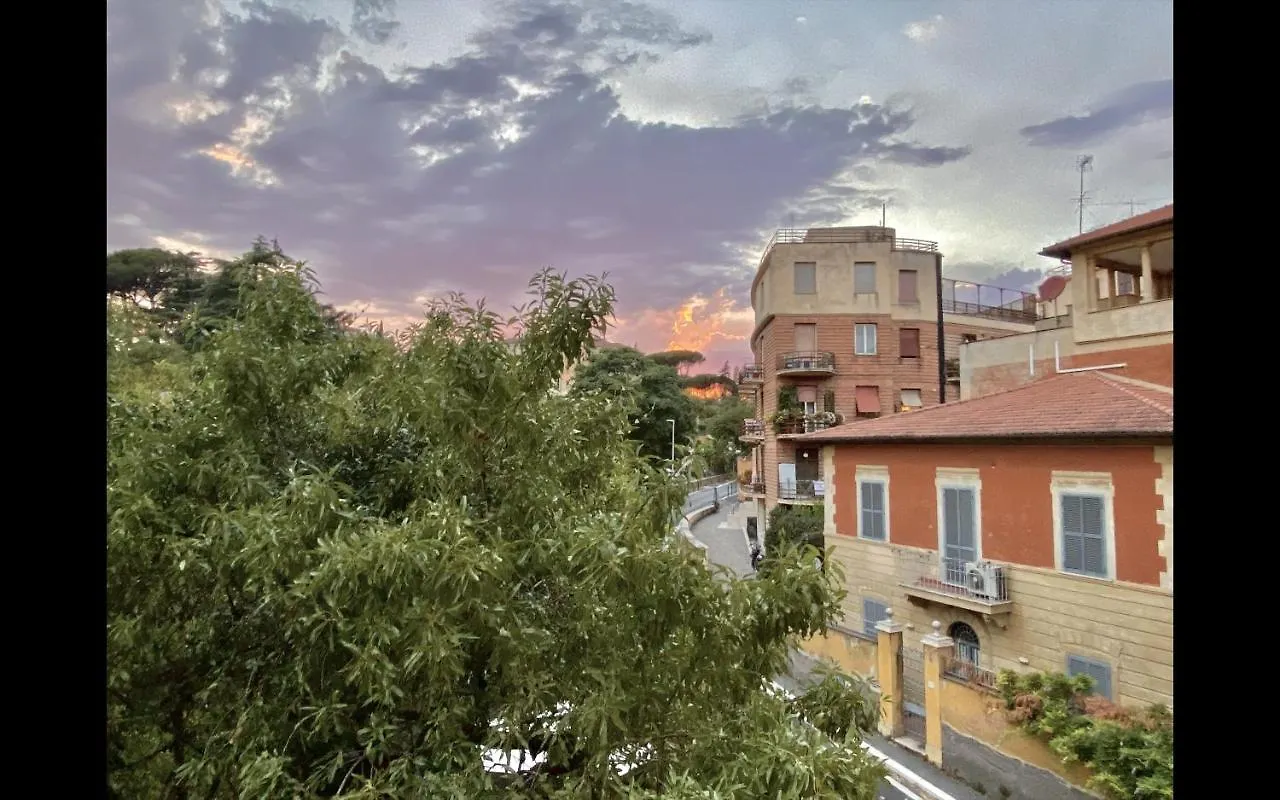 Charming Mini Apartment Near Vatican With Parking Rome 0*,